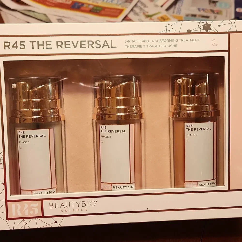 BeautyBio R45 The Reversal 3-Phase Skin Transforming Treatment NIB
